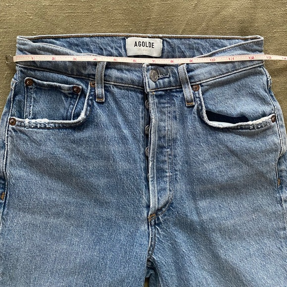 Agolde Riley Crop Jeans - Picture 9 of 11